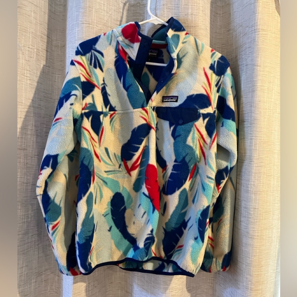 Patagonia Synchilla Feather Dance Snap Pullover